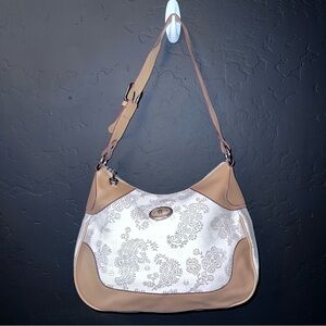 Etienne Aigner Vintage Purse Color:Beige/floral Hobo bag shoulder bag like New